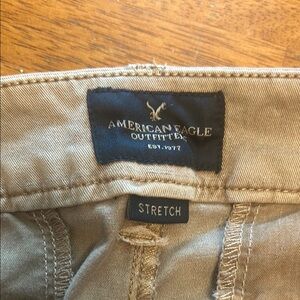 American Eagle Tan Stretch Pants
